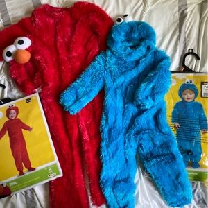 Elmo and Cookie Toddler Costume